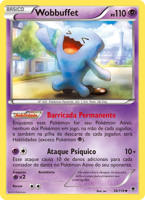 Wobbuffet — Força Fantasma 36