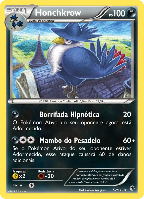 Honchkrow — Força Fantasma 52
