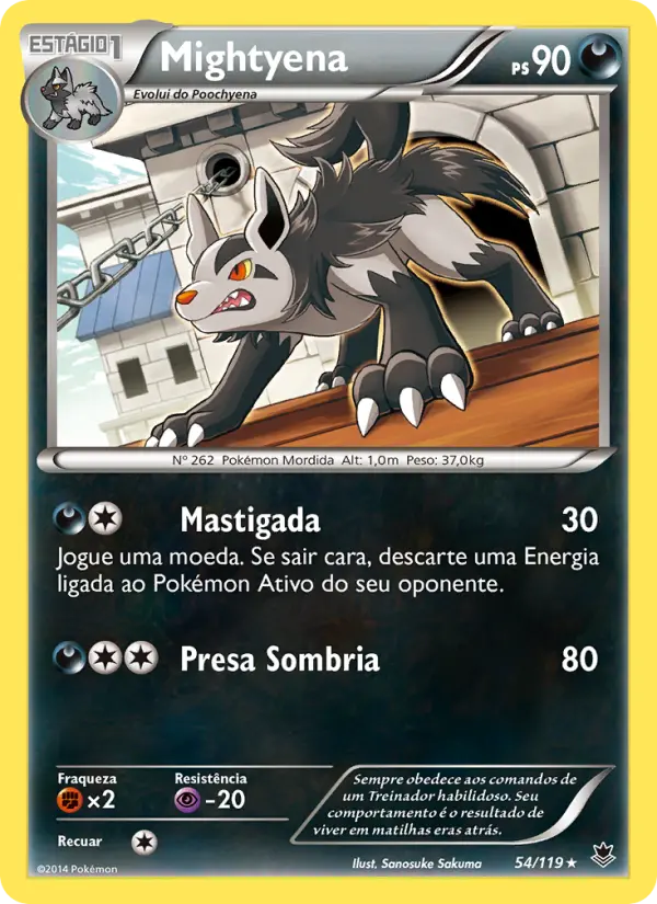 Mightyena — Força Fantasma 54