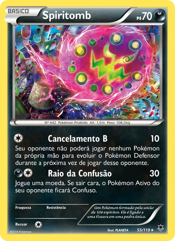 Spiritomb — Força Fantasma 55