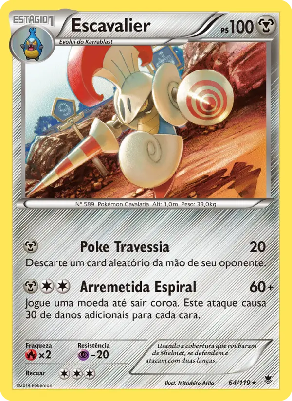 Escavalier — Força Fantasma 64