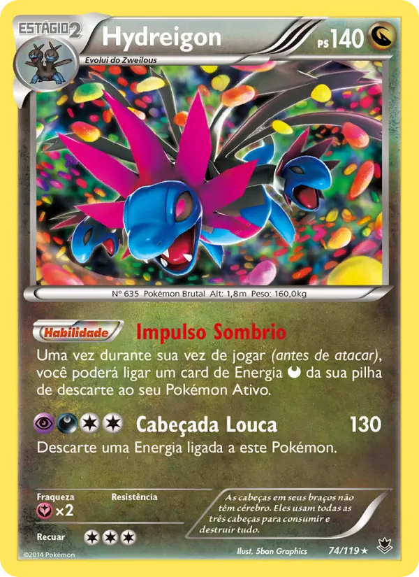 Hydreigon — Força Fantasma 74
