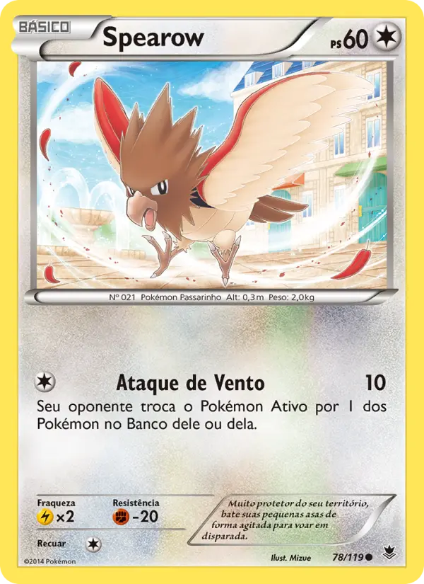 Spearow — Força Fantasma 78