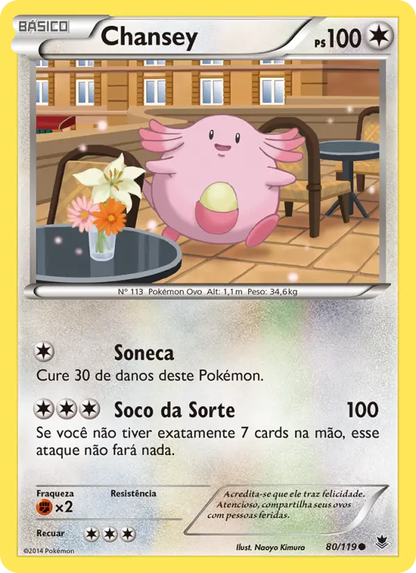 Chansey — Força Fantasma 80