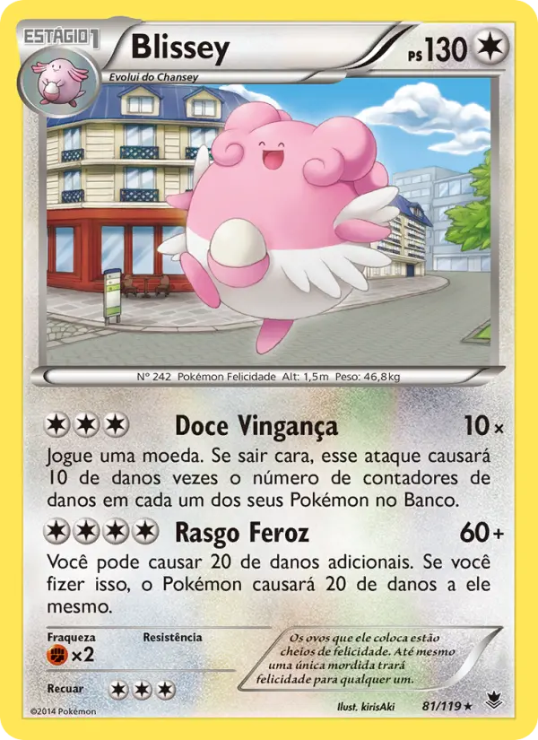 Blissey — Força Fantasma 81