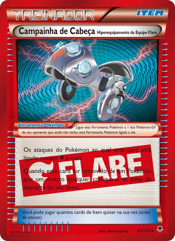Campainha de Cabeça – Hiperequipamento da Equipe Flare — Força Fantasma 97