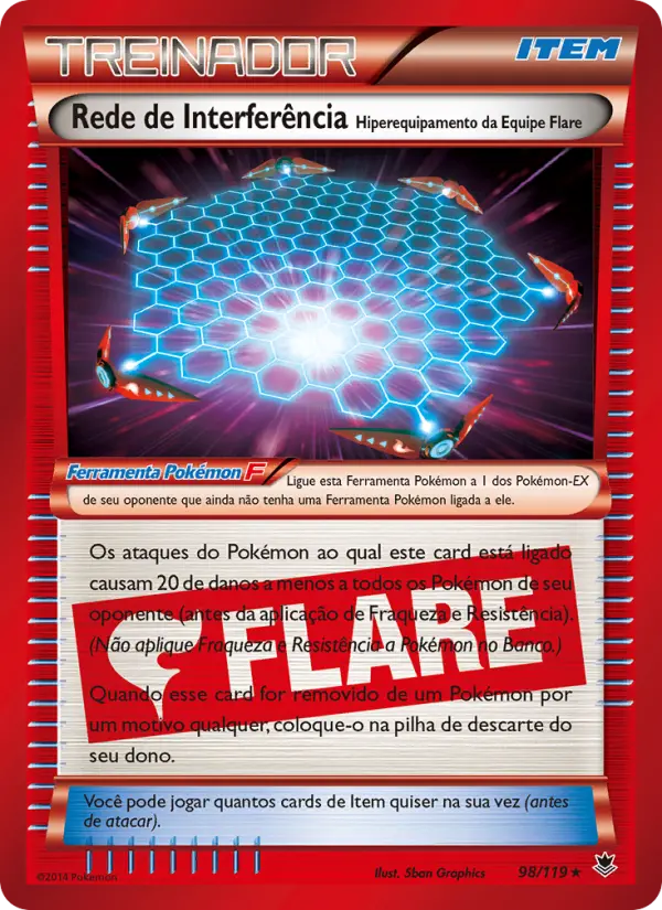 Rede de Interferência – Hiperequipamento da Equipe Flare — Força Fantasma 98