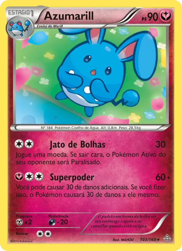 Azumarill — Conflito Primitivo 103
