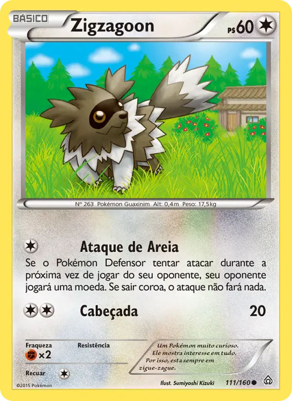 Zigzagoon — Conflito Primitivo 111