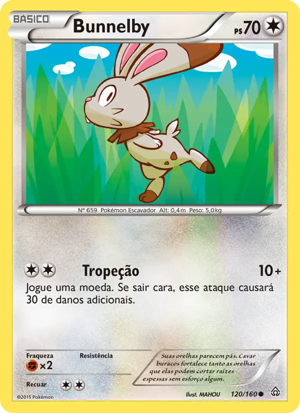 Bunnelby — Conflito Primitivo 120