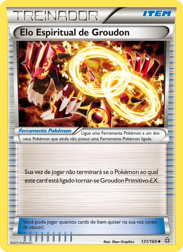 Elo Espiritual de Groudon — Conflito Primitivo 131