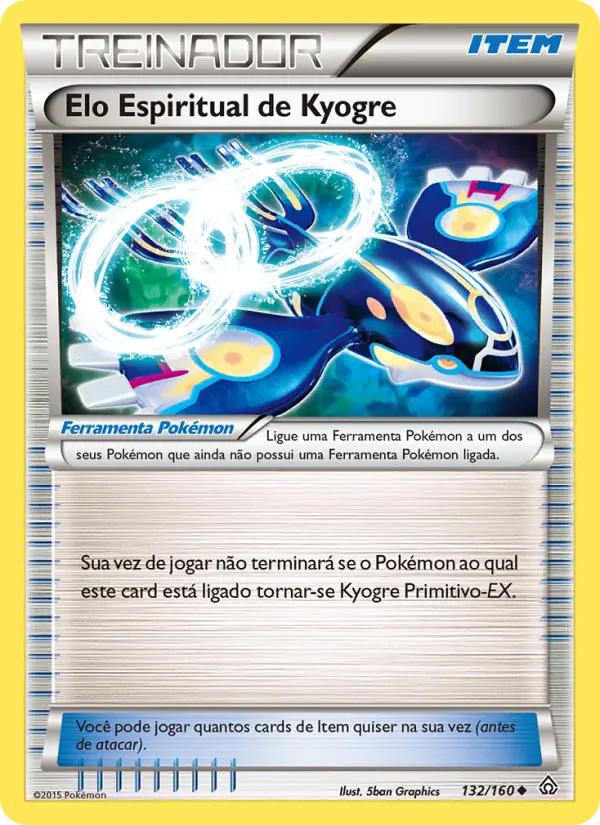 Elo Espiritual de Kyogre — Conflito Primitivo 132
