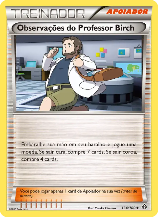 Observações do Professor Birch — Conflito Primitivo 134