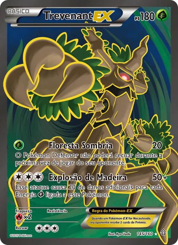 Trevenant EX — Conflito Primitivo 145