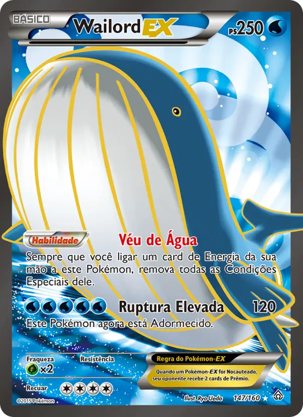 Wailord EX — Conflito Primitivo 147