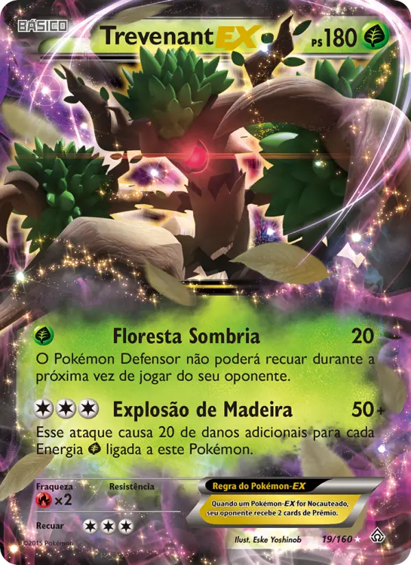 Trevenant EX — Conflito Primitivo 19