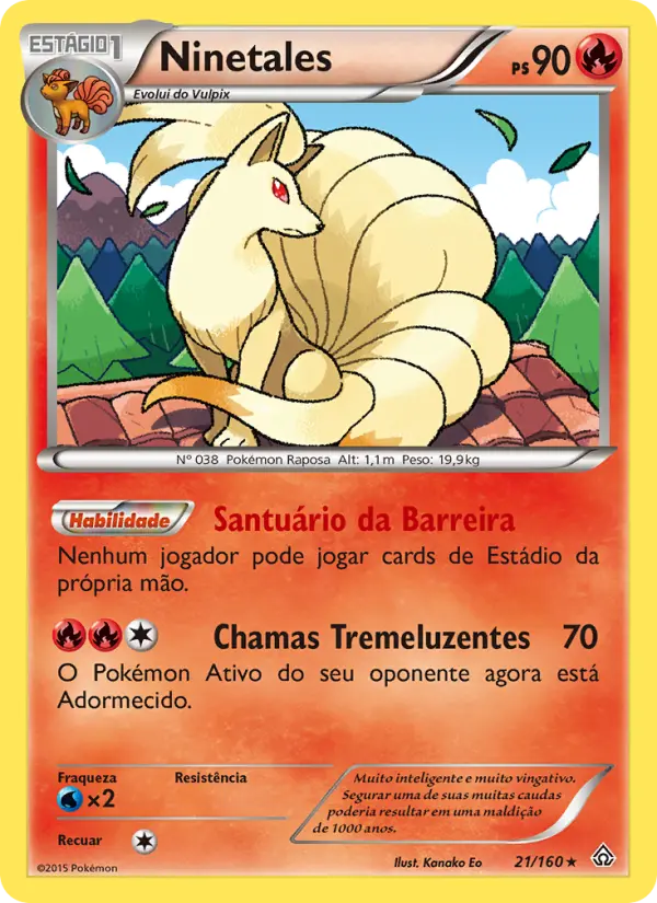 Ninetales — Conflito Primitivo 21
