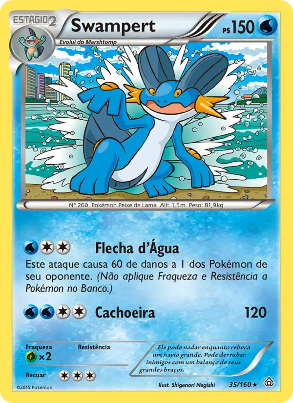 Swampert — Conflito Primitivo 35