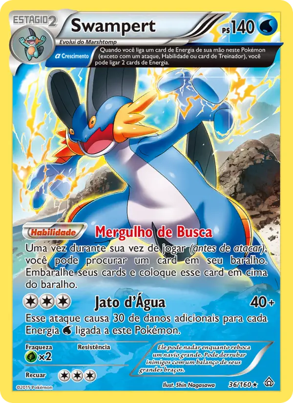 Swampert — Conflito Primitivo 36