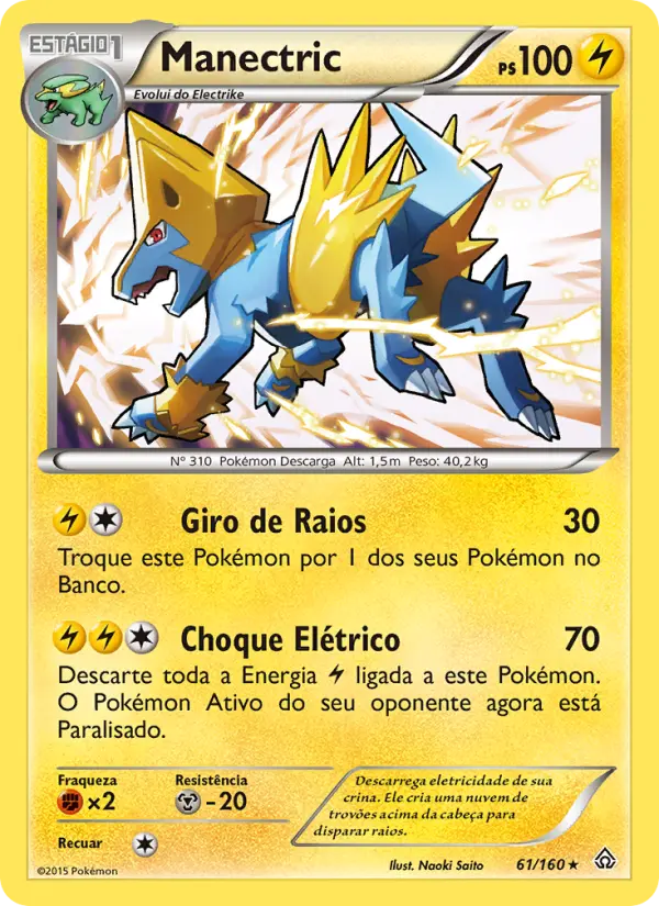 Manectric — Conflito Primitivo 61