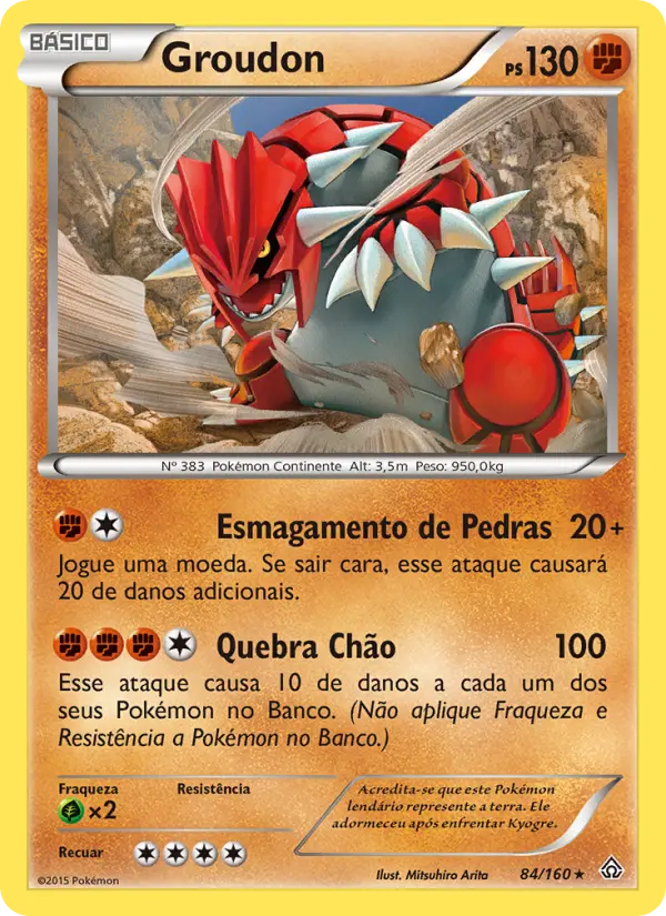Groudon — Conflito Primitivo 84