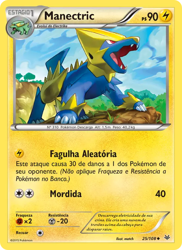 Manectric — Céus Estrondosos 25