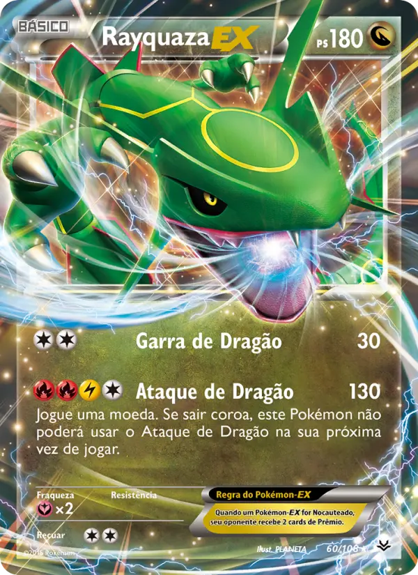 Rayquaza EX — Céus Estrondosos 60