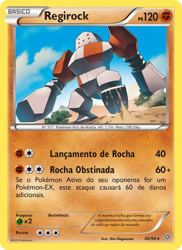Regirock — Origens Ancestrais 40