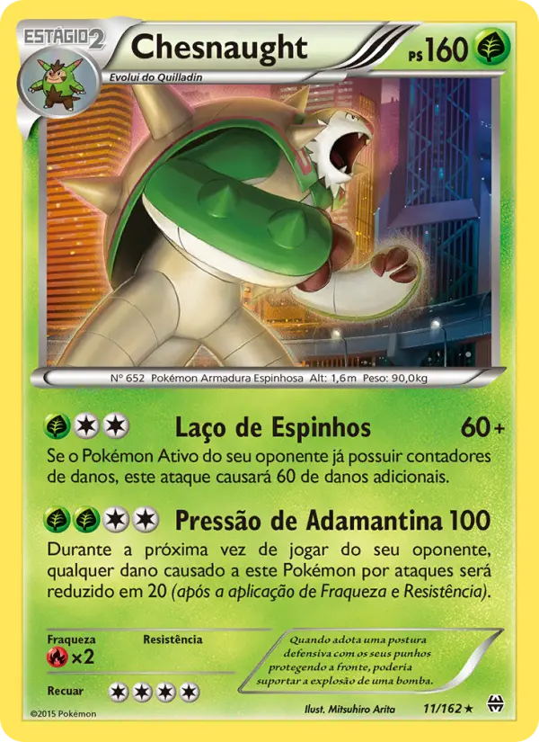 Chesnaught — Turbo Revolução 11