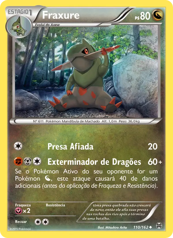 Fraxure — Turbo Revolução 110