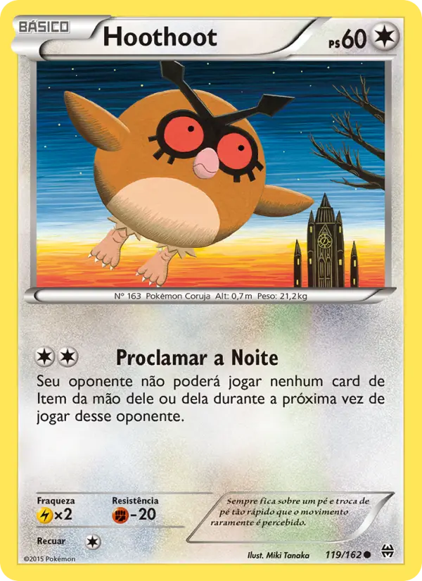 Hoothoot — Turbo Revolução 119