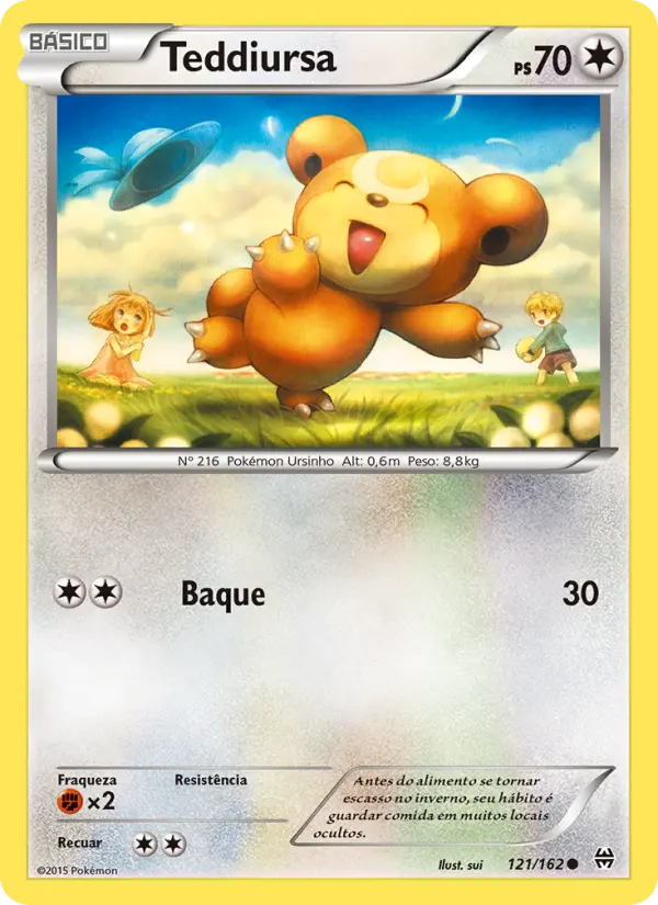 Teddiursa — Turbo Revolução 121