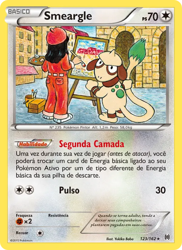 Smeargle — Turbo Revolução 123