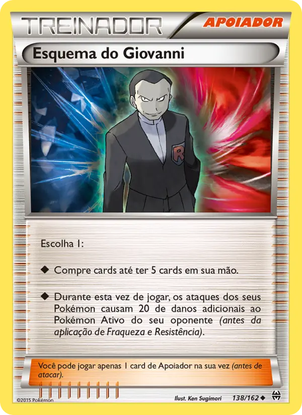 Esquema do Giovanni — Turbo Revolução 138