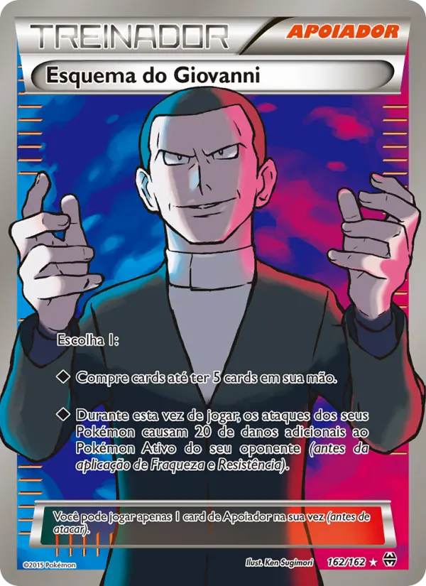 Esquema do Giovanni — Turbo Revolução 162