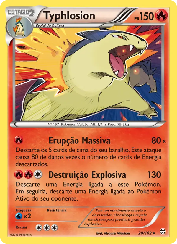 Typhlosion — Turbo Revolução 20