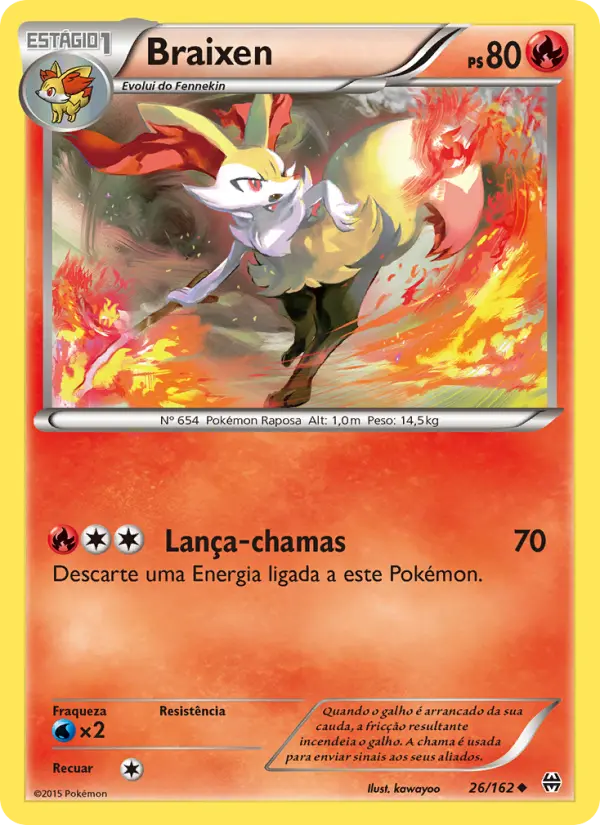 Braixen — Turbo Revolução 26