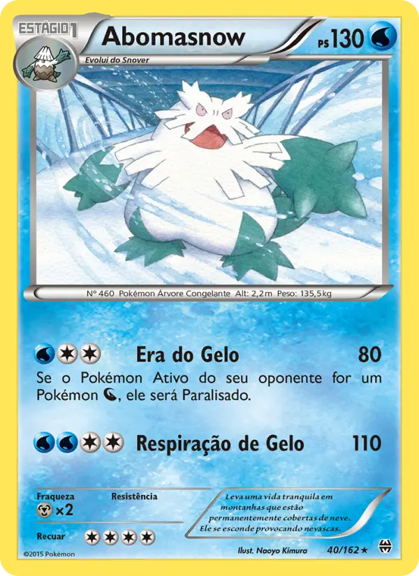 Abomasnow — Turbo Revolução 40