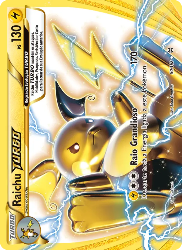 Raichu TURBO — Turbo Revolução 50