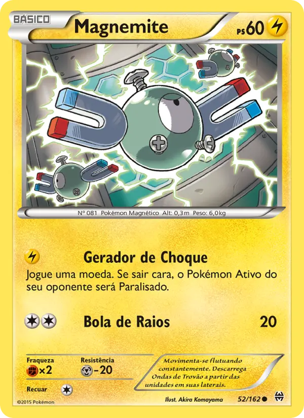 Magnemite — Turbo Revolução 52