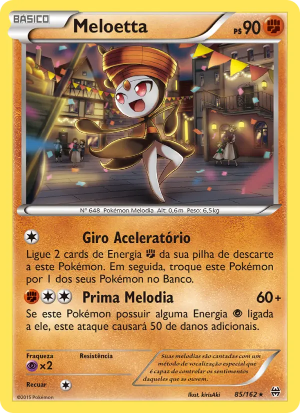 Meloetta — Turbo Revolução 85