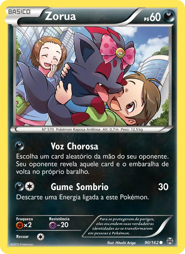 Zorua — Turbo Revolução 90