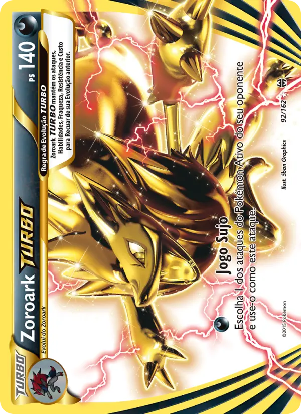 Zoroark TURBO — Turbo Revolução 92