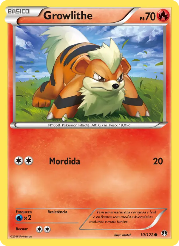 Growlithe — Turbo Colisão 10