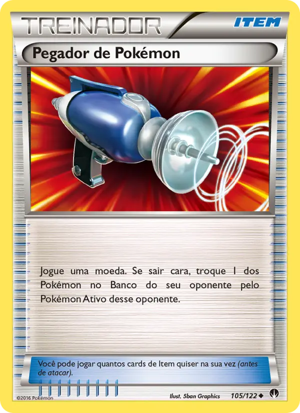 Pegador de Pokémon — Turbo Colisão 105