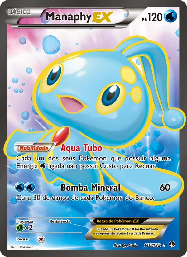 Manaphy EX — Turbo Colisão 116