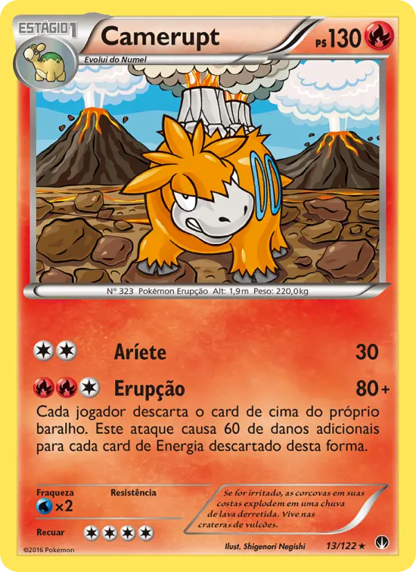 Camerupt — Turbo Colisão 13