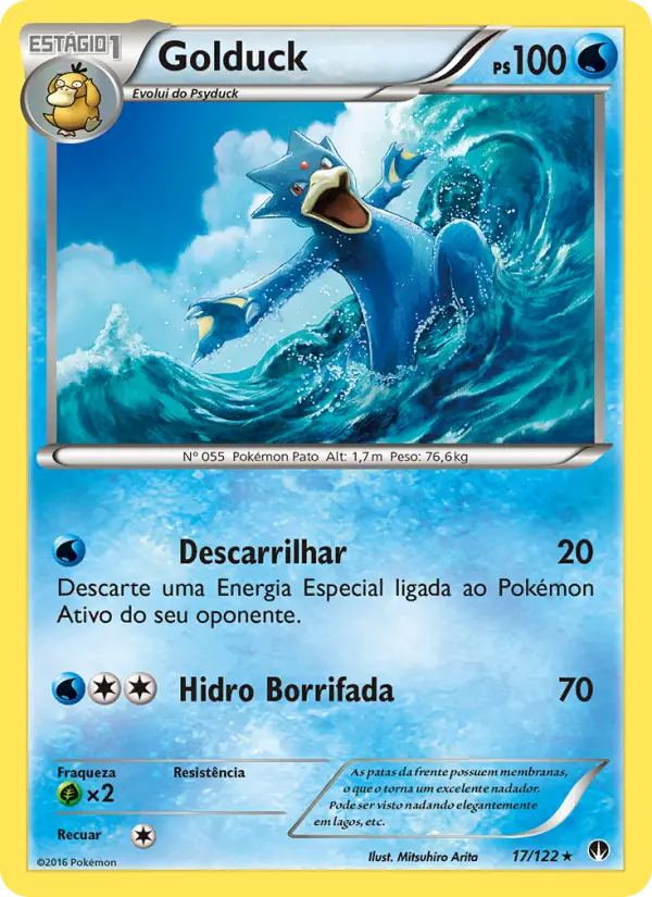 Golduck — Turbo Colisão 17