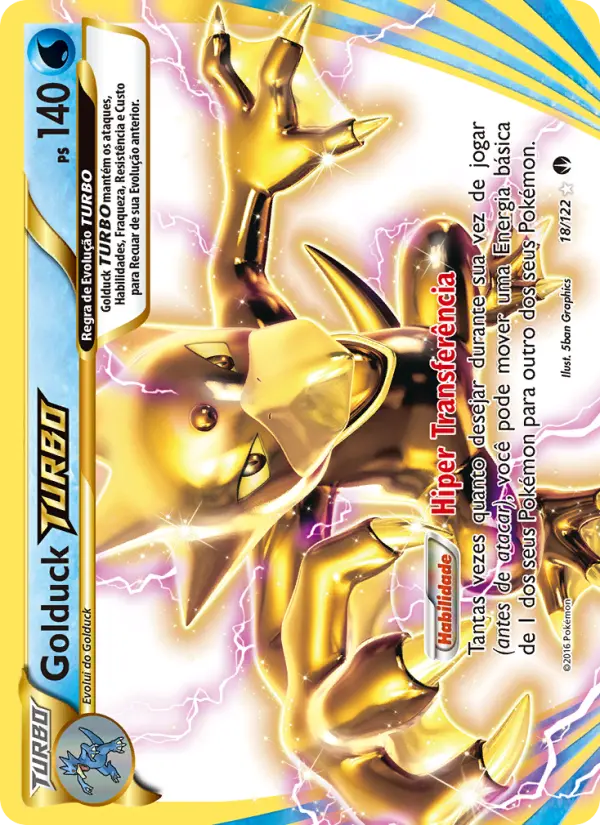 Golduck TURBO — Turbo Colisão 18