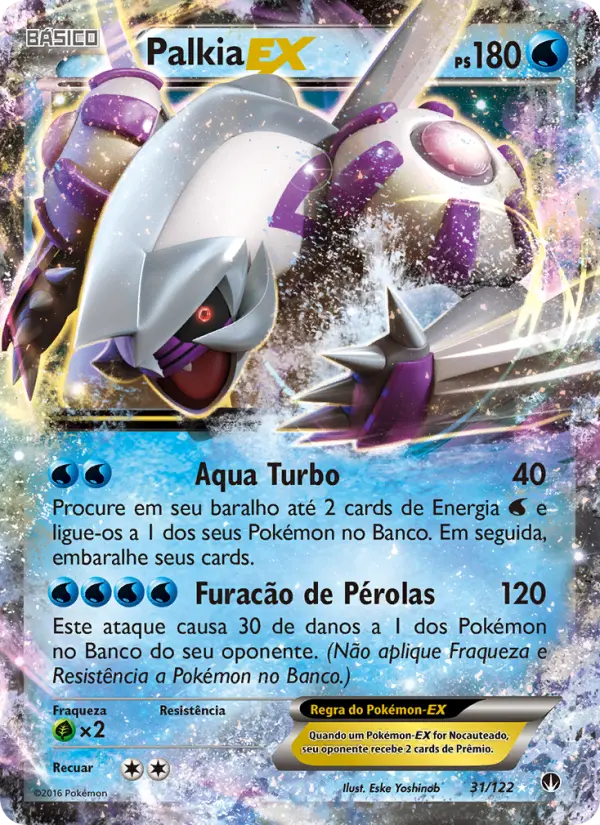 Palkia EX — Turbo Colisão 31